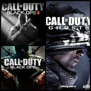 CALL OF DUTY BLACK OPS 1/2 + GHOSTS XBOX ONE E SERIES X|S