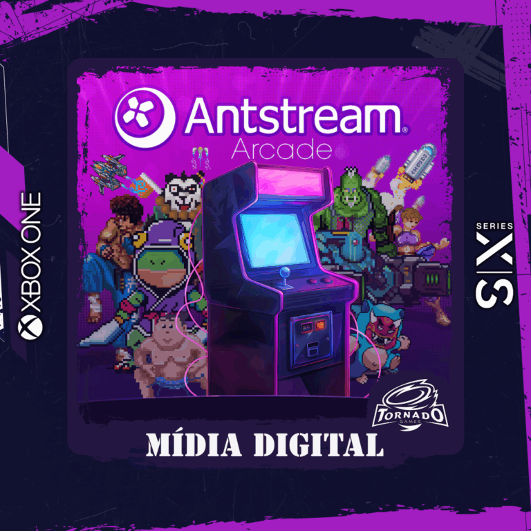 RETRO GAMES ANTSTREAM ARCADE 1300 JOGOS XBOX ONE E SERIES X|S