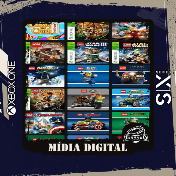 COLEÇÃO LEGO XBOX ONE E SERIES X|S