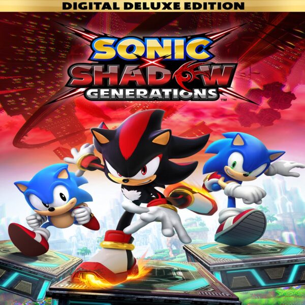 SONIC X SHADOW GENERATIONS EDIÇÃO DIGITAL DELUXE XBOX ONE E SERIES X|S