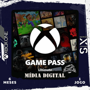 GAME PASS 6 MESES + 1 JOGO BRINDE