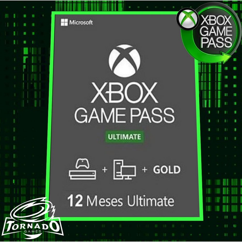 GAME PASS ULTIMATE 1 ANO – Tornado Games