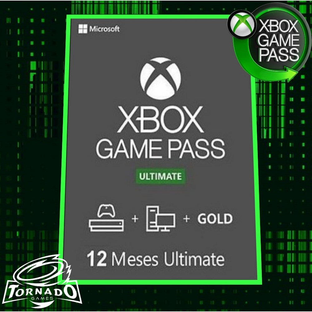 Xbox One Game Pass 1 Ano